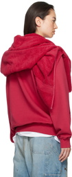 doublet Red Onsen Towel Hoodie