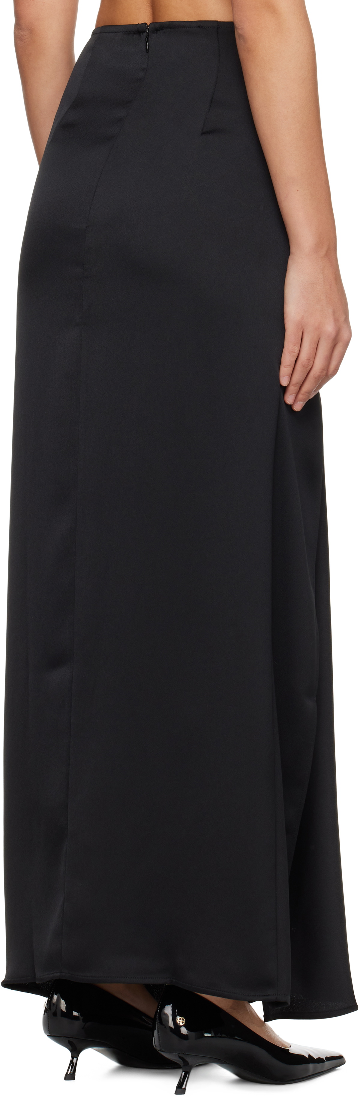 Beaufille Black Imogen Maxi Skirt