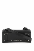 Y PROJECT mini accordion crossbody bag Black