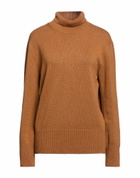 Annagreta Womens Turtleneck Light brown