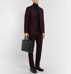 Paul Smith - Contrast-Tipped Textured-Leather Briefcase - Men - Black