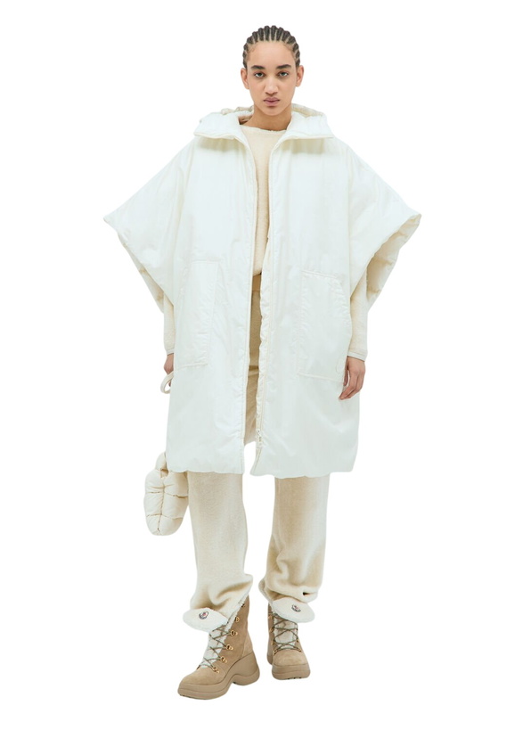 Photo: Moncler Hooded Padded Cape