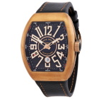 Franck Muller Vanguard Automatic Mens Watch V 45 SC DT BZ BR ICON 1 NR