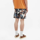 NN07 Men's Jules Swim Shorts in Nougat Palm