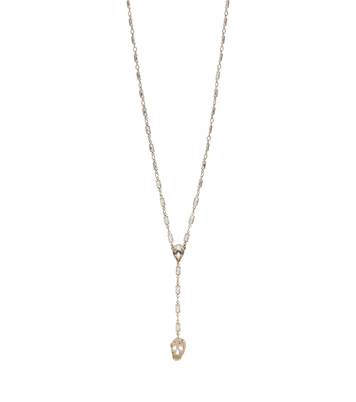 Photo: McQueen Crystal-embellished necklace