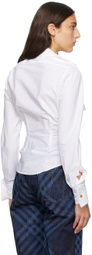 Vivienne Westwood White Drunken Shirt