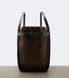 Tod's T Timeless Medium suede tote bag