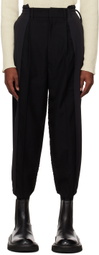 Y's Black Old Army Trousers