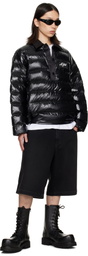 Moncler Genius Moncler x A$AP Rocky Black Vardar Shirt Down Jacket