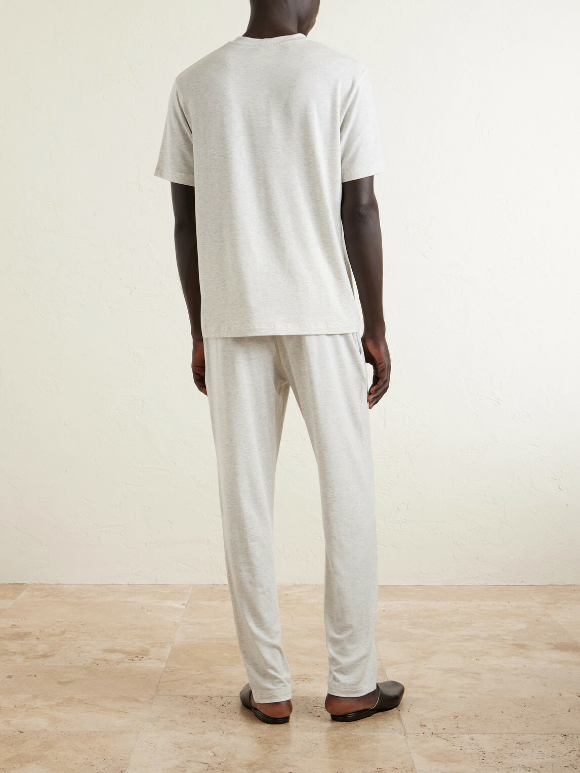 Zimmerli - Tapered-Leg Stretch-TENCEL™ Lyocell Pyjama Trousers - Neutrals
