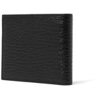 Dolce & Gabbana - Logo-Appliquéd Textured-Leather Billfold Wallet - Black