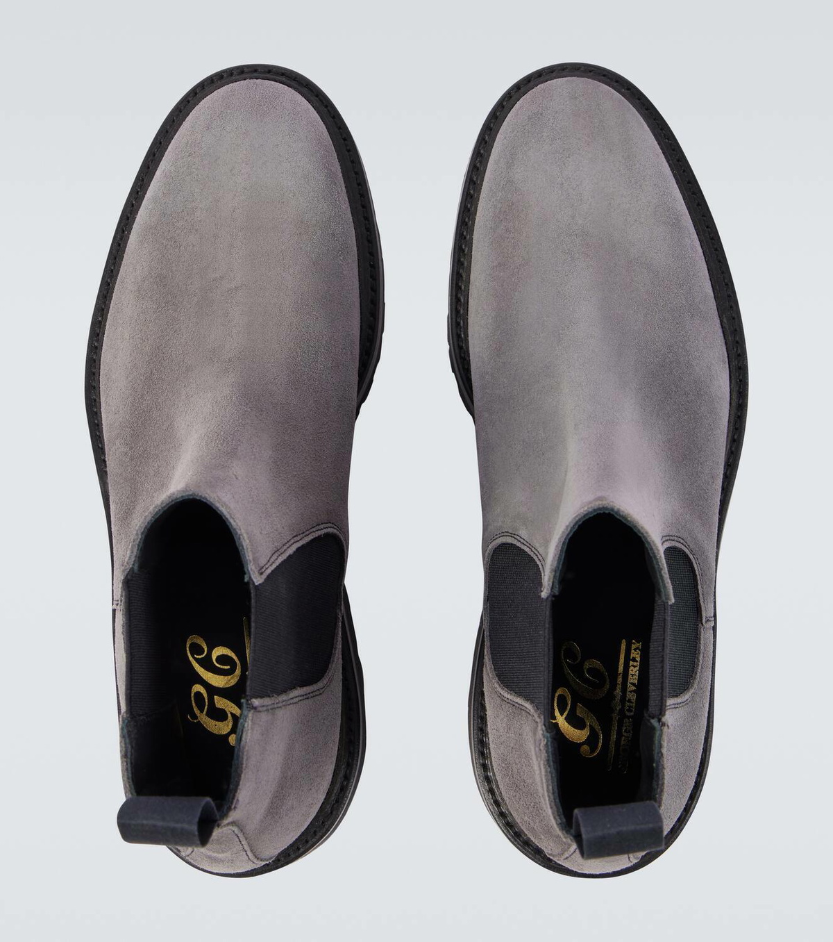 George Cleverley Jason suede Chelsea boots