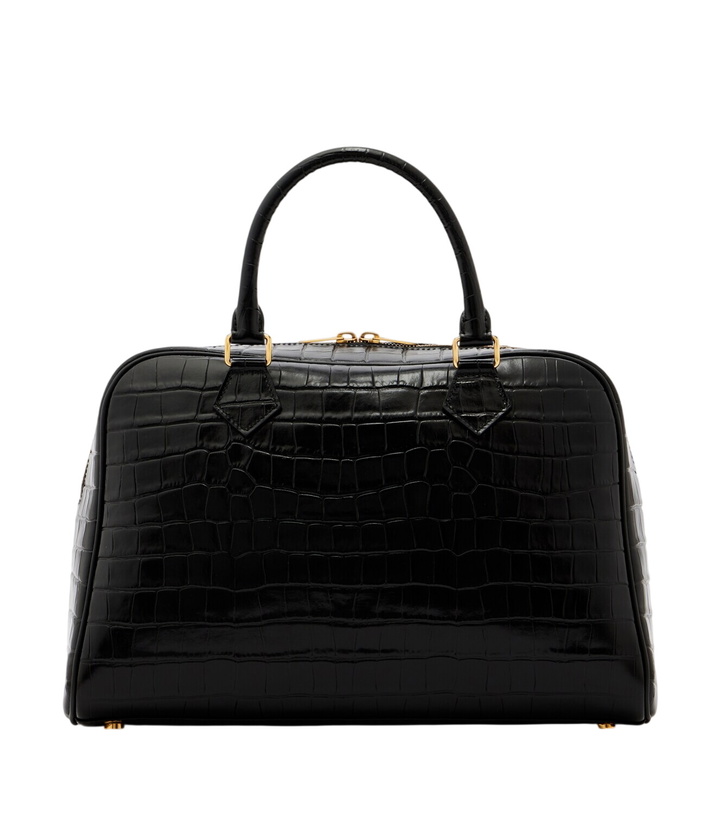 Photo: Nili Lotan Jaclyn croc-effect leather bowling bag