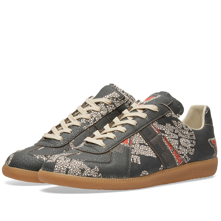 Photo: Maison Margiela 22 Replica Low College Print Sneaker