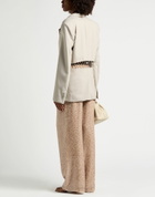 Dion Lee Womens Blazer Light in Grey