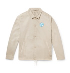 Outerknown - Logo-Appliquéd Organic Cotton-Twill Jacket - Neutrals
