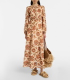 Zimmermann Carousel raffia espadrille slides