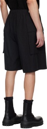 Jil Sander Black Drawstring Shorts