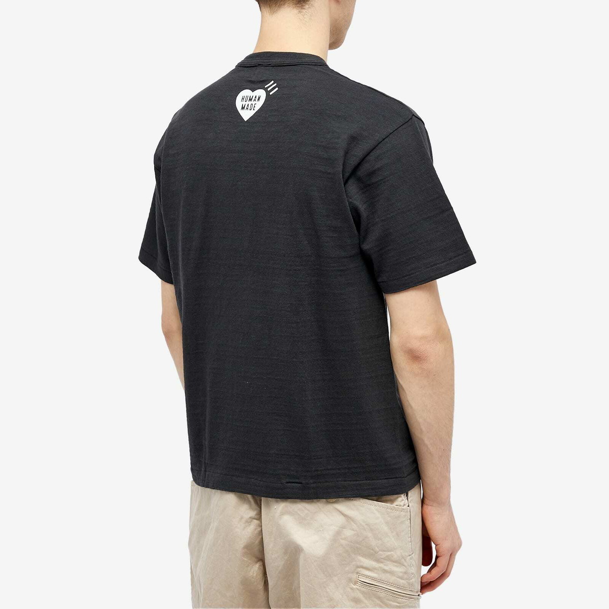 Human Made Men's Polar Bear T-Shirt in Black Human Made