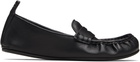 Acne Studios Black Leather Loafers