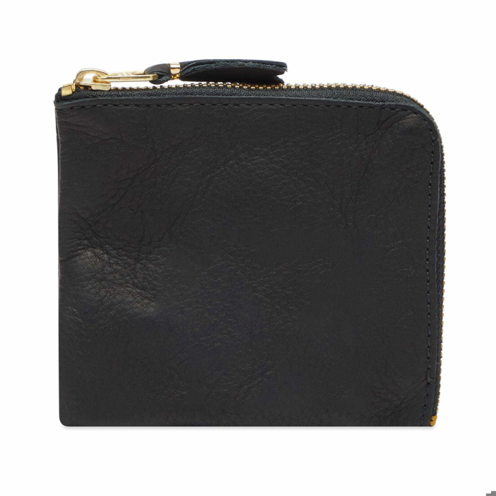 Photo: Comme des Garçons Wallet SA3100 Washed Wallet in Black