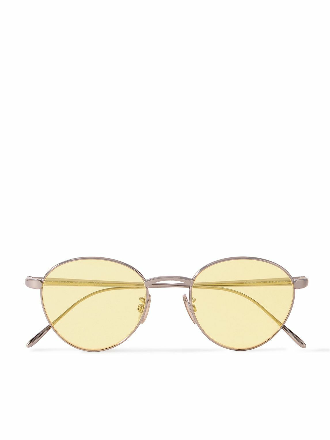 LOEWE EYEWEAR ラウンドフレーム シルバートーン(シルバー) LOEWE EYEWEAR Round-frame silver-tone sunglasses | NET-A-PORTER