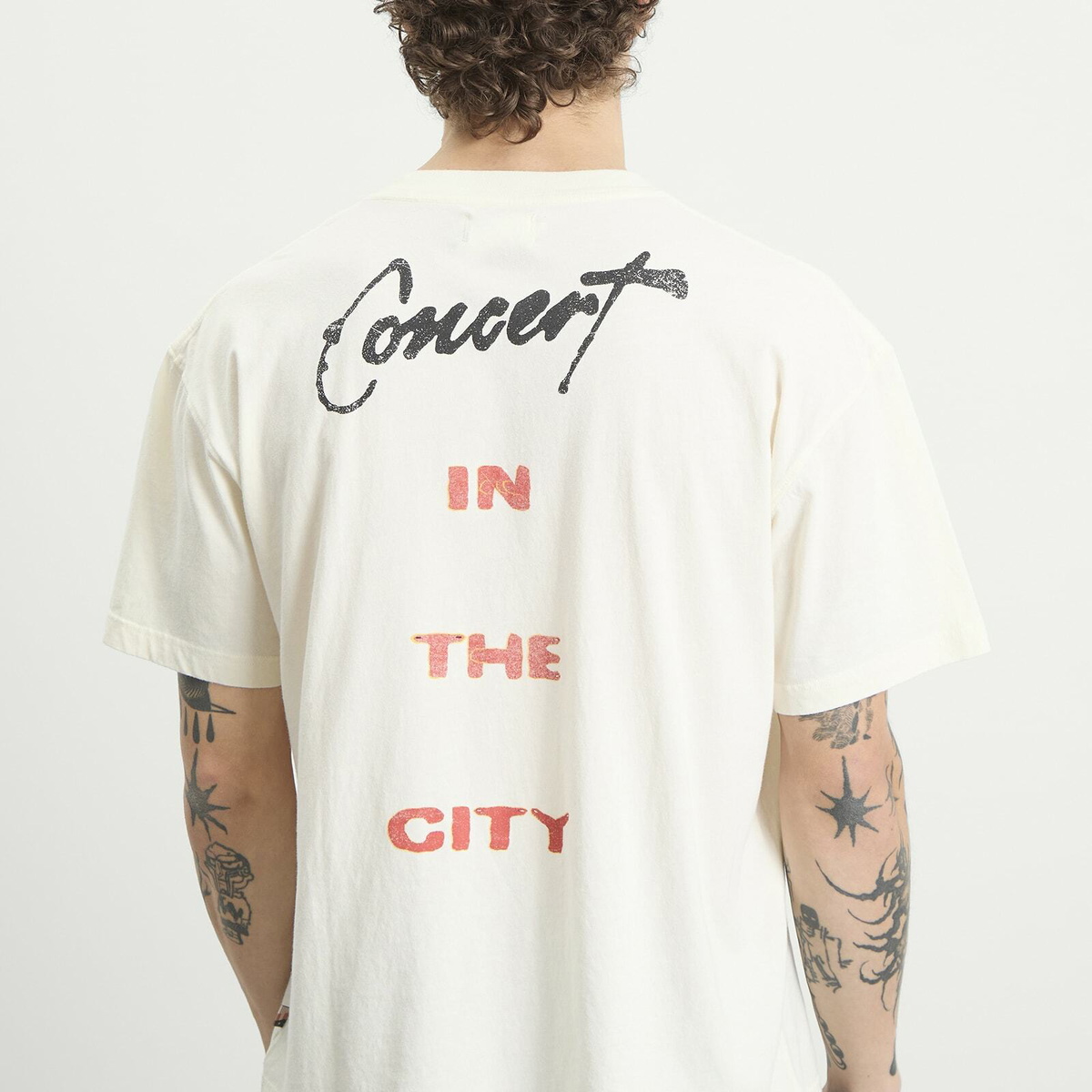 Honor the Gift Men's Concert In The Park T-Shirt in Bone