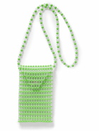 LU BY LU - Recycled Beaded Phone Pouch