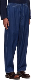 SUNNEI Blue Drawstring Trousers
