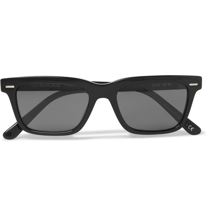 Photo: The Row - Oliver Peoples BA CC Square-Frame Acetate Polarised Sunglasses - Black