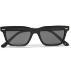 The Row - Oliver Peoples BA CC Square-Frame Acetate Polarised Sunglasses - Black