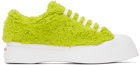 Marni Green Terry Pablo Sneakers