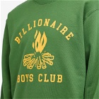 Billionaire Boys Club Men's Campfire Crew Sweat in Green