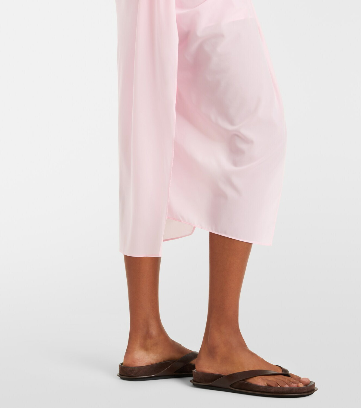Jacquemus Paréo draped beach cover-up