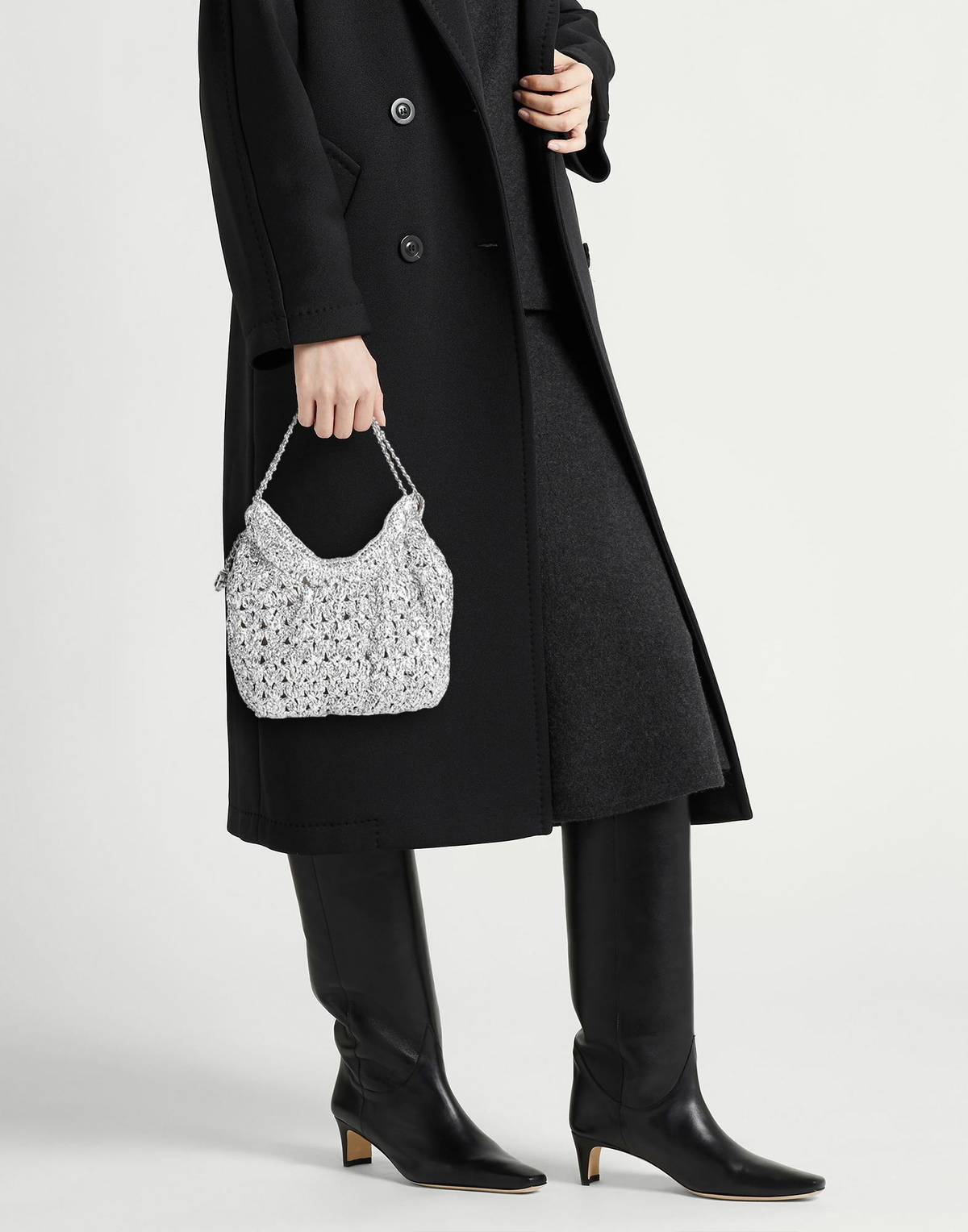 Tory Burch Womens Shoulder bag in Silver