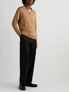 John Smedley - Belper Slim-Fit Merino Wool Polo Shirt - Brown