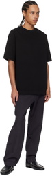 CASEY CASEY Navy Long Chasse Trousers