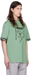 Jacquemus Green 'Le T-Shirt Banana' T-Shirt