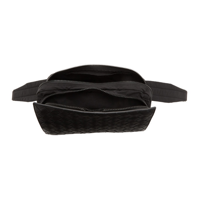 BOTTEGA VENETA Packable intrecciato leather pouch and nylon tote