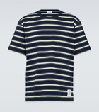 Thom Browne Striped cotton jersey T-shirt