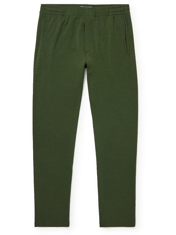 Photo: Hamilton And Hare - Stretch Lyocell and Cotton-Blend Pyjama Trousers - Green