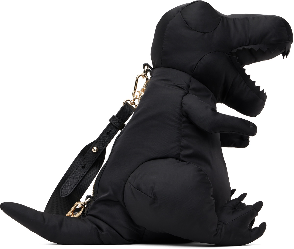 Maison MIHARA YASUHIRO Black Dolls T-Rex Shoulder Bag Maison