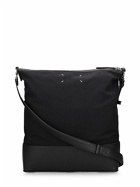 MAISON MARGIELA - Grained Leather & Canvas Crossbody Bag