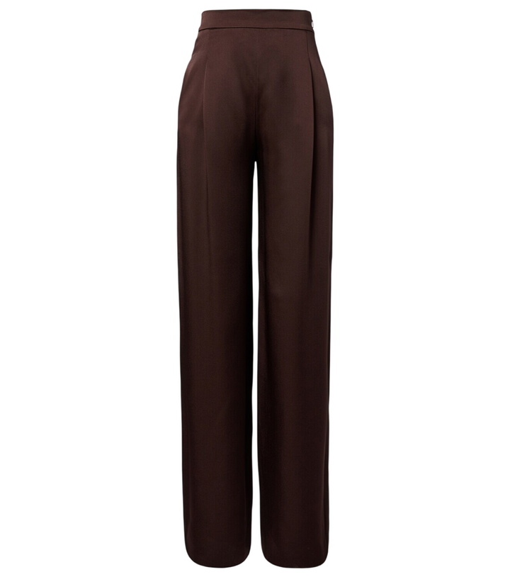 Photo: Max Mara Elegante satin wide-leg pants