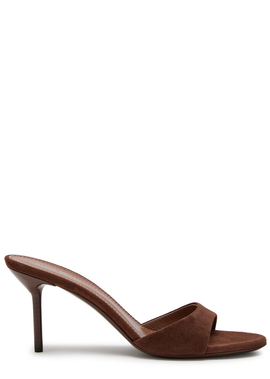 Paris Texas Black Uma 75 Heeled Sandals Paris Texas