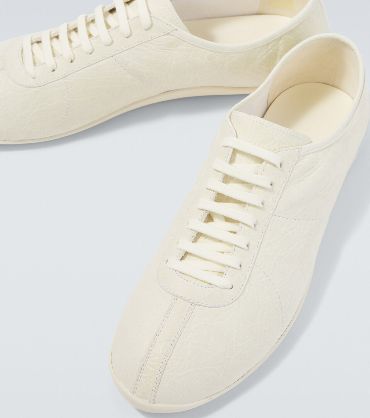 The Row Clement leather sneakers