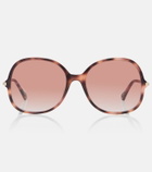 Chloé Tubolar oversized sunglasses
