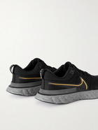 Nike Running - React Infinity Run 2 Flyknit Running Sneakers - Black