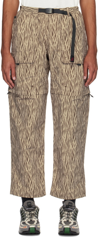 Photo: Gramicci Beige Relaxed-Fit Trousers