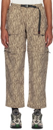 Gramicci Beige Relaxed-Fit Trousers